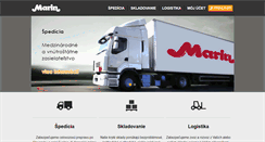 Desktop Screenshot of marin.sk