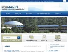 Tablet Screenshot of mta.marin.org