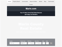 Tablet Screenshot of marin.com